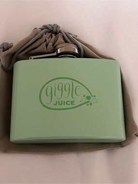 Mint Green Stainless Hip Flask